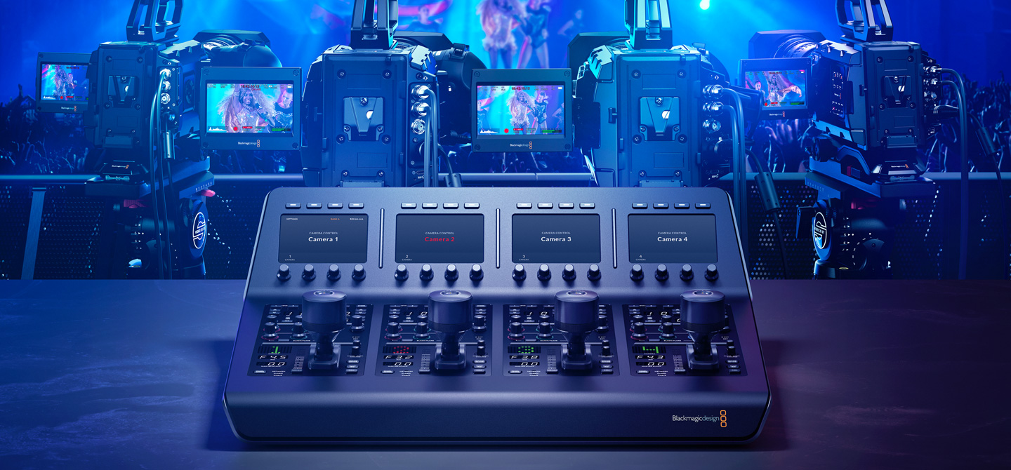 Get Industry Standard Professional Camera Control