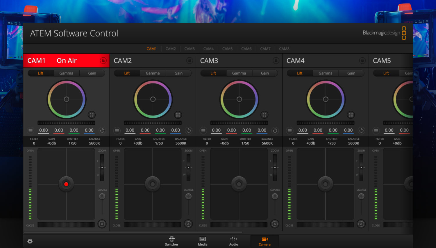 ATEM Constellation IP – 软件控制 | Blackmagic Design