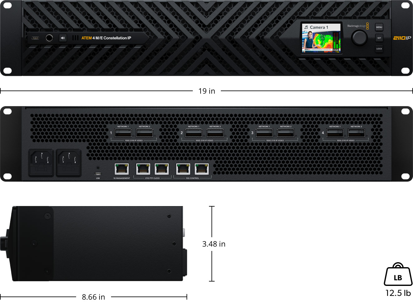 ATEM Constellation IP – Tech Specs | Blackmagic Design