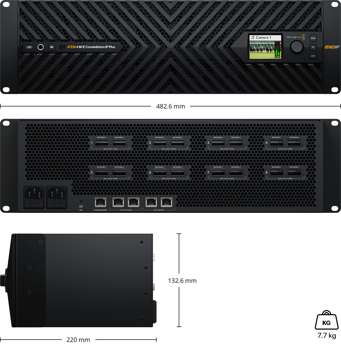 Blackmagic ATEM 4 M/E Constellation IP Plus Switcher | RCB Logic Ltd.