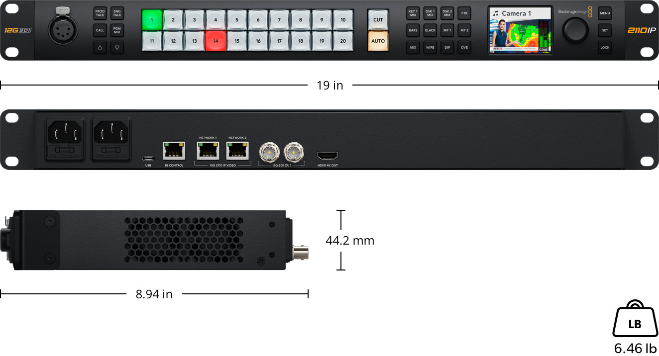 ATEM Monitoring Rack Panel 20 - 4K PLUS CO.,LTD. : Inspired by LnwShop ...