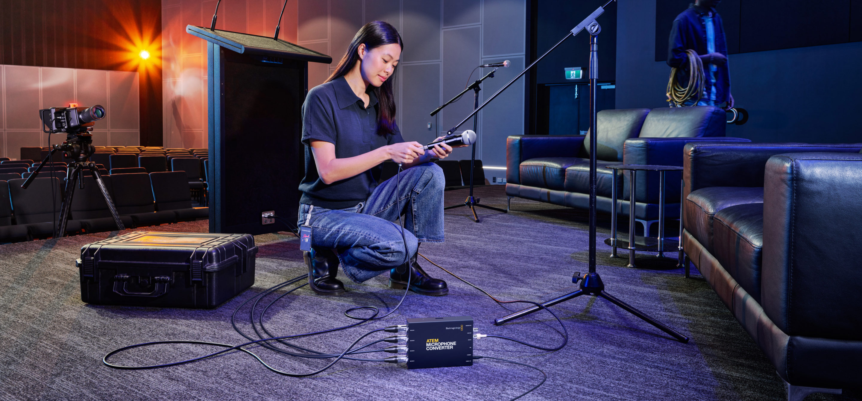 ATEM Television Studio ATEM Microphone Converter Blackmagic Design