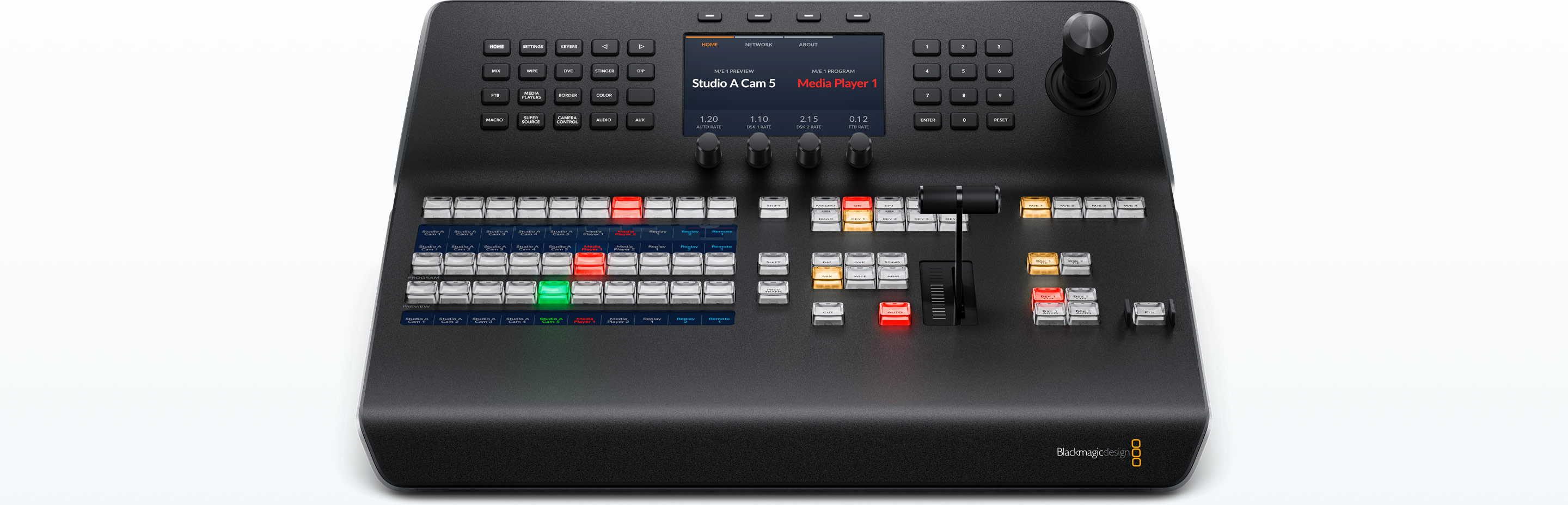 Atem Multi Control Panel Button ATEM Mini – Advanced Panel | Blackmagic Design