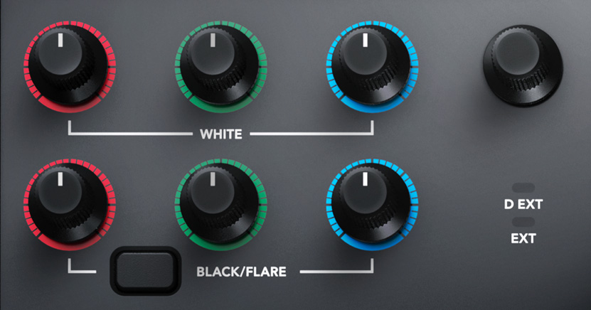 Gain and Pedestal Controls