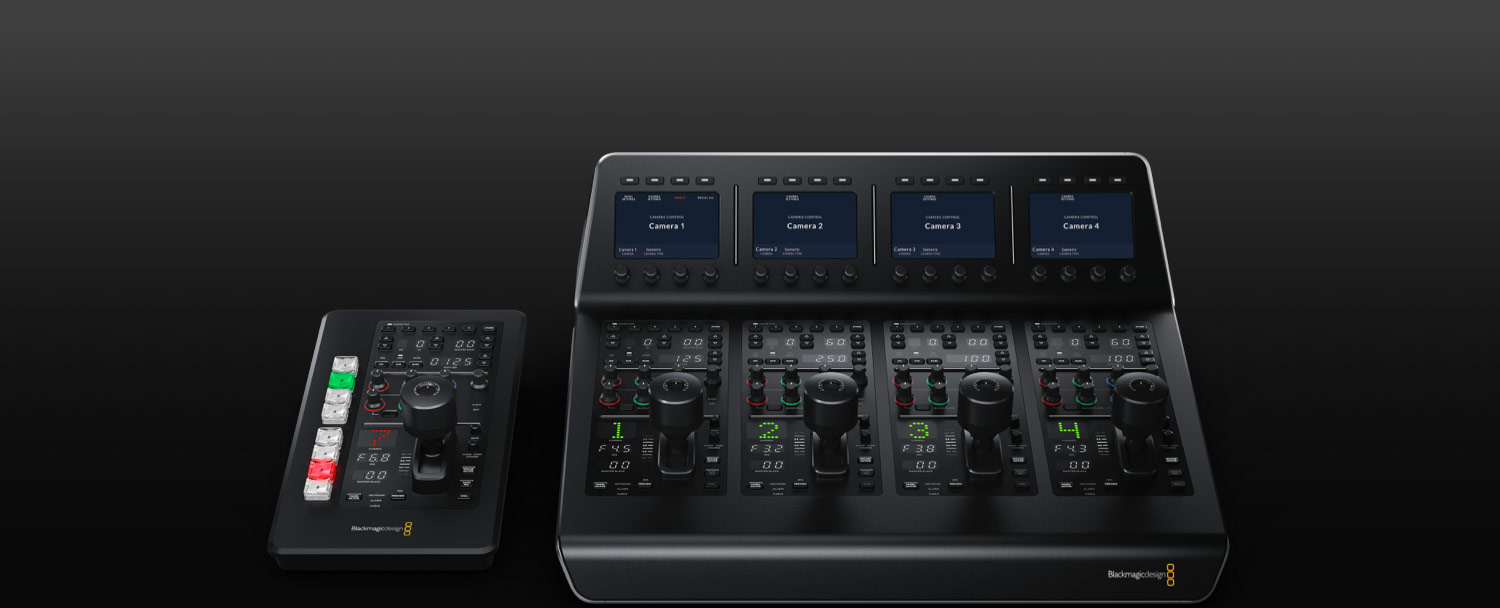 ATEM Camera Control Panel | Blackmagic Design