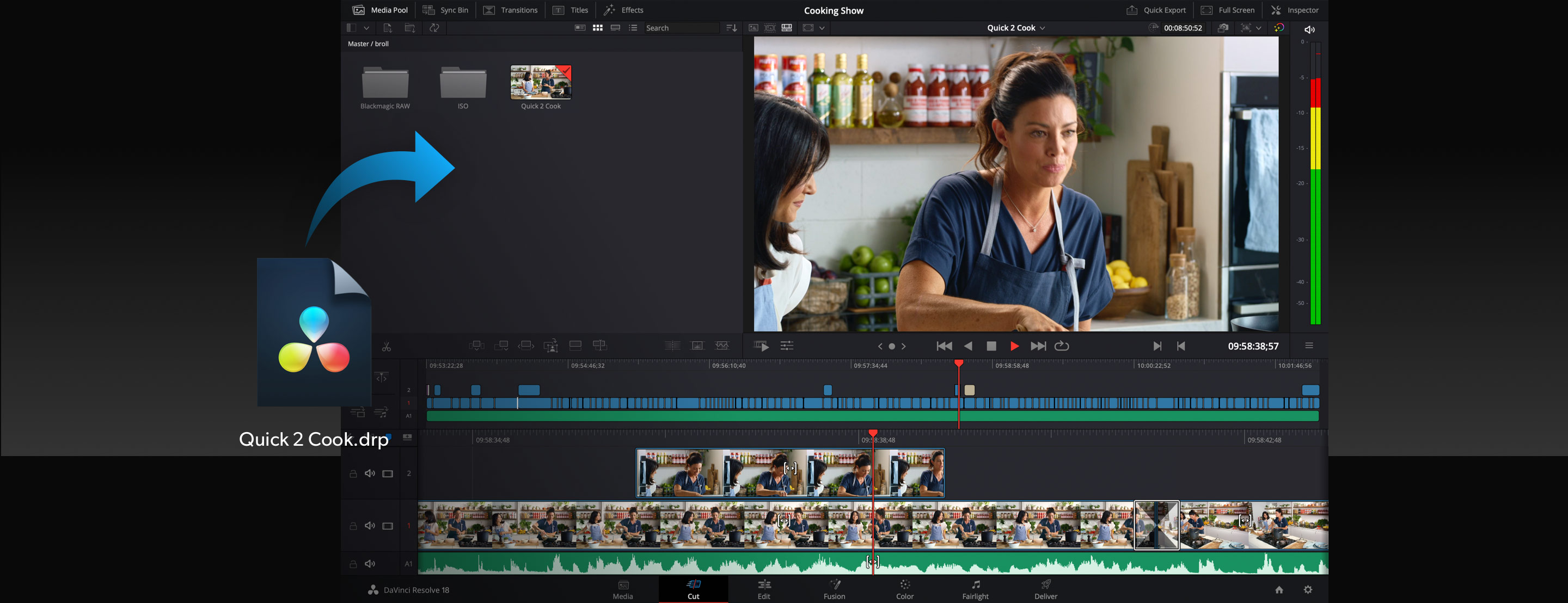Blackmagic ATEM Mini Pro ISO untuk workflow editing multi-kamera dengan DaVinci Resolve