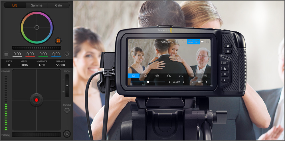 Remote Control Blackmagic Pocket Cinema Cameras