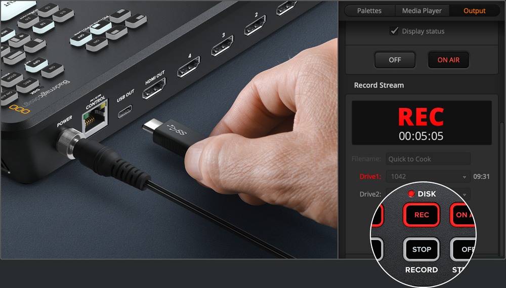 Record your Live Broadcast