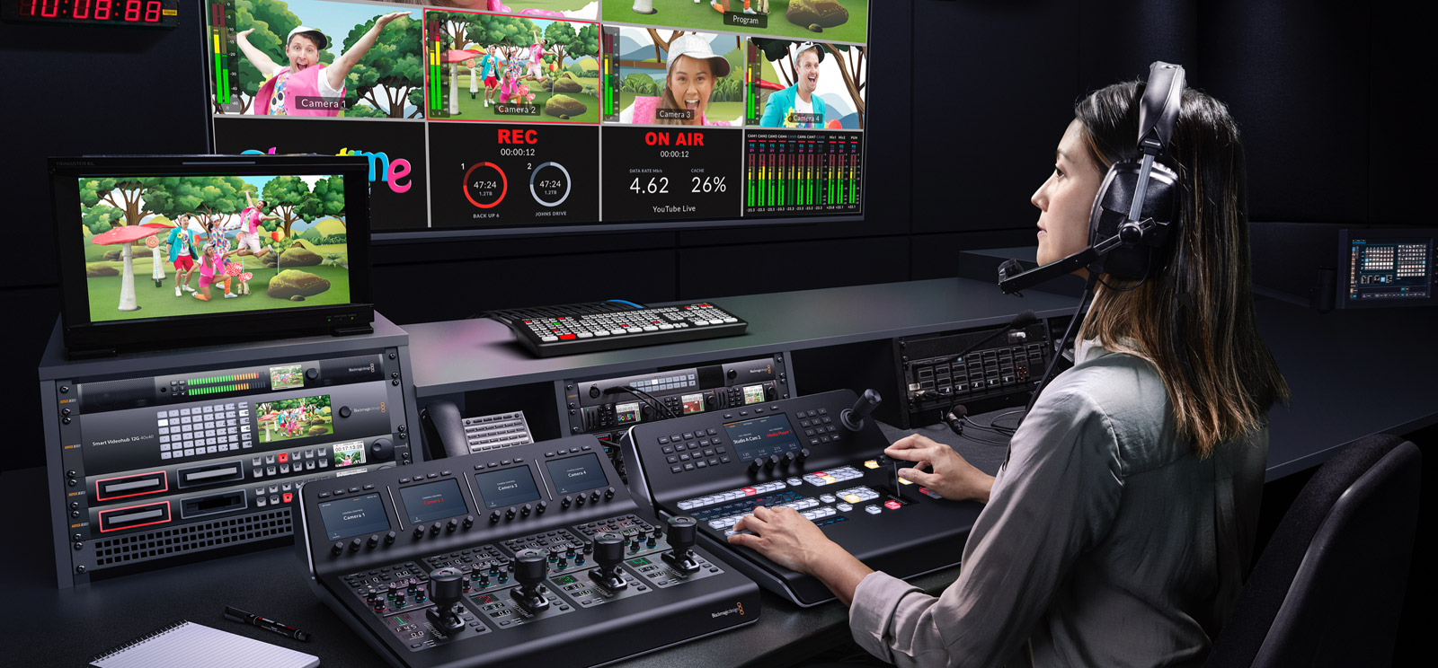 Blackmagic Design Atem Mini Pro Hdmi Live Stream Switcher