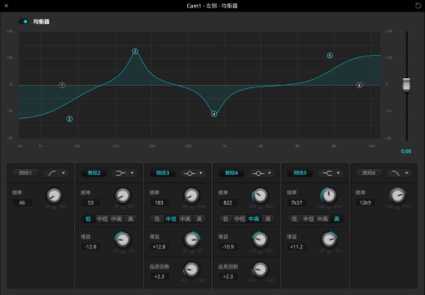 ATEM Software Control - Equalizer