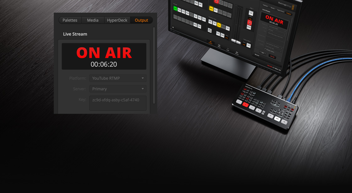 HDMI Live Stream Switcher | Advanced Video Mixing | ATEM Mini Pro