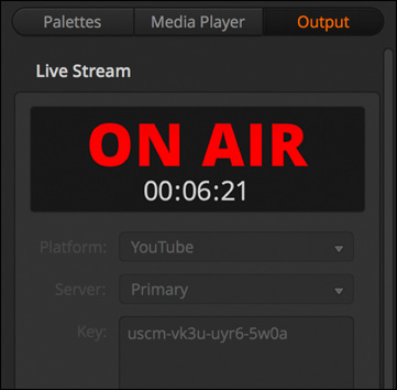 Live Stream via Ethernet on ATEM Mini Pro