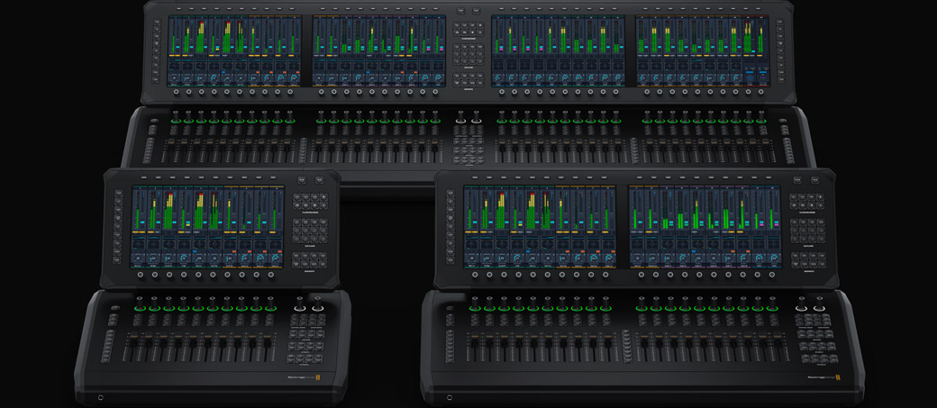Fairlight Live Audio Panels