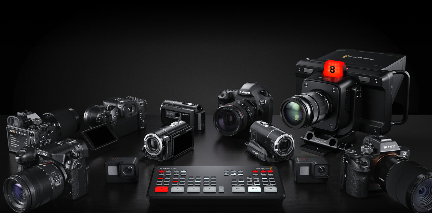 Blackmagic Design ATEM Mini Pro 導播機直播系統