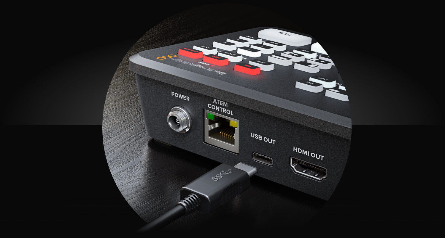 Output Video Mini ATEM Mini | Blackmagic Design