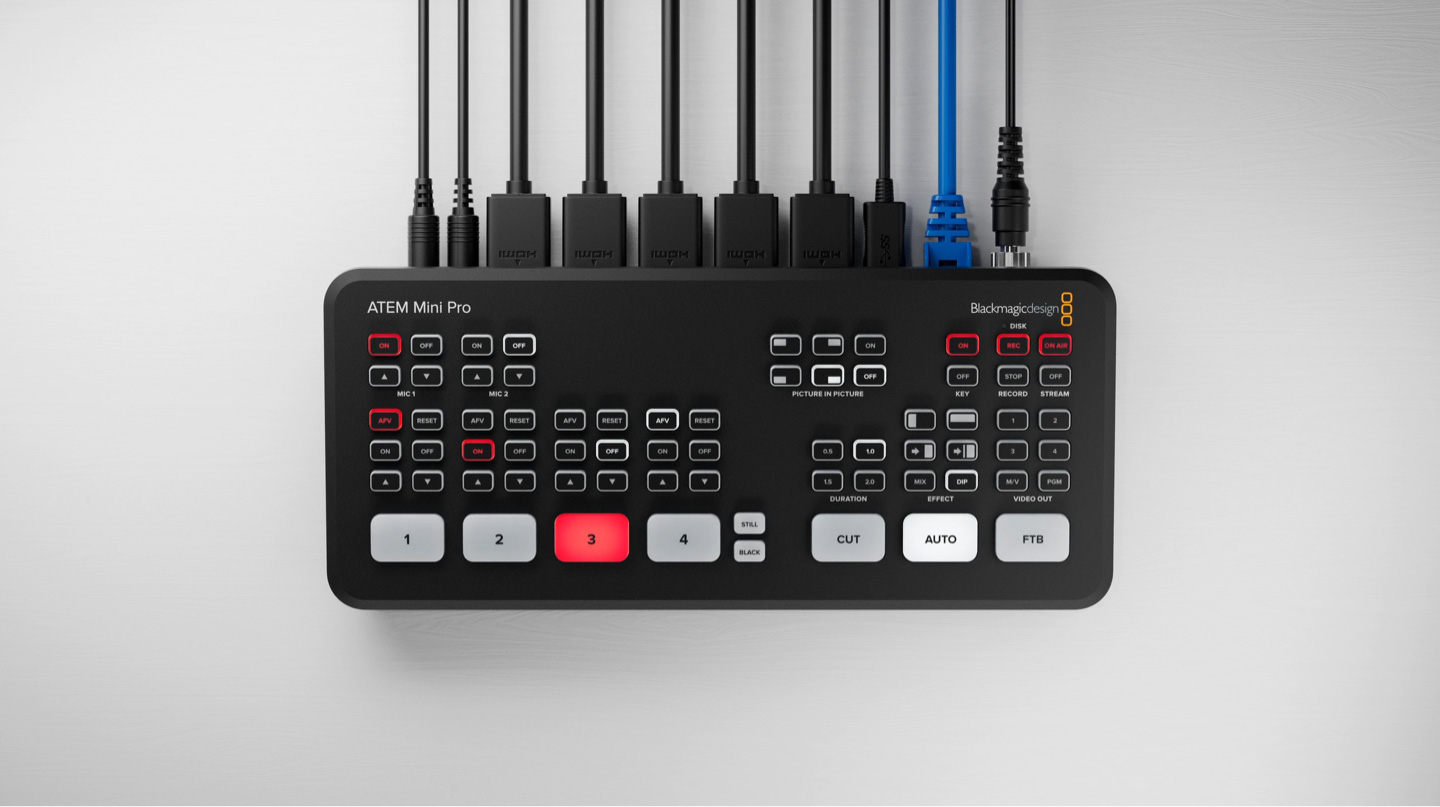 BLACKMAGIC DESIGN ATEM MINI PRO-