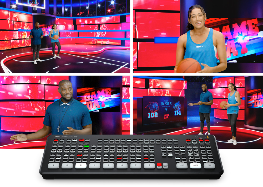 Live Broadcast,
Television and Film Production