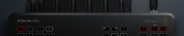 ATEM Mini – Software Control | Blackmagic Design
