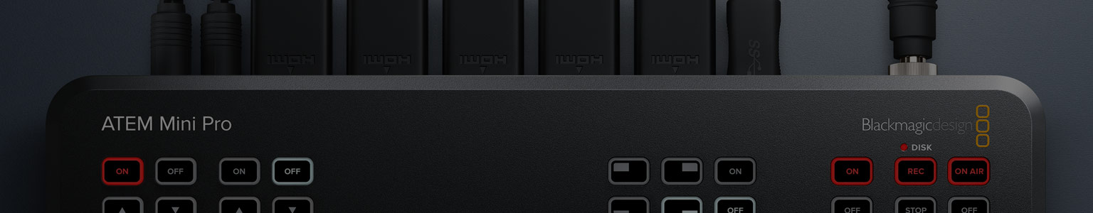 ATEM Mini – Software Control | Blackmagic Design