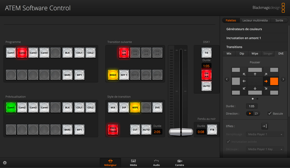Full virtual switcher control panel!