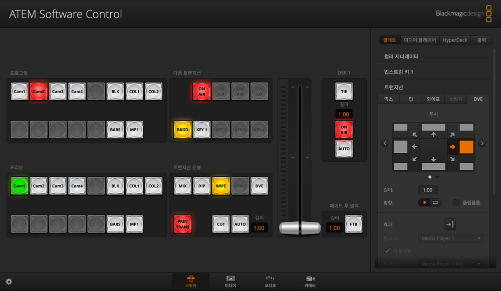 Full virtual switcher control panel!