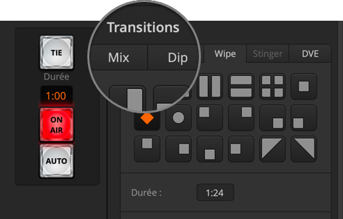 Transition Settings