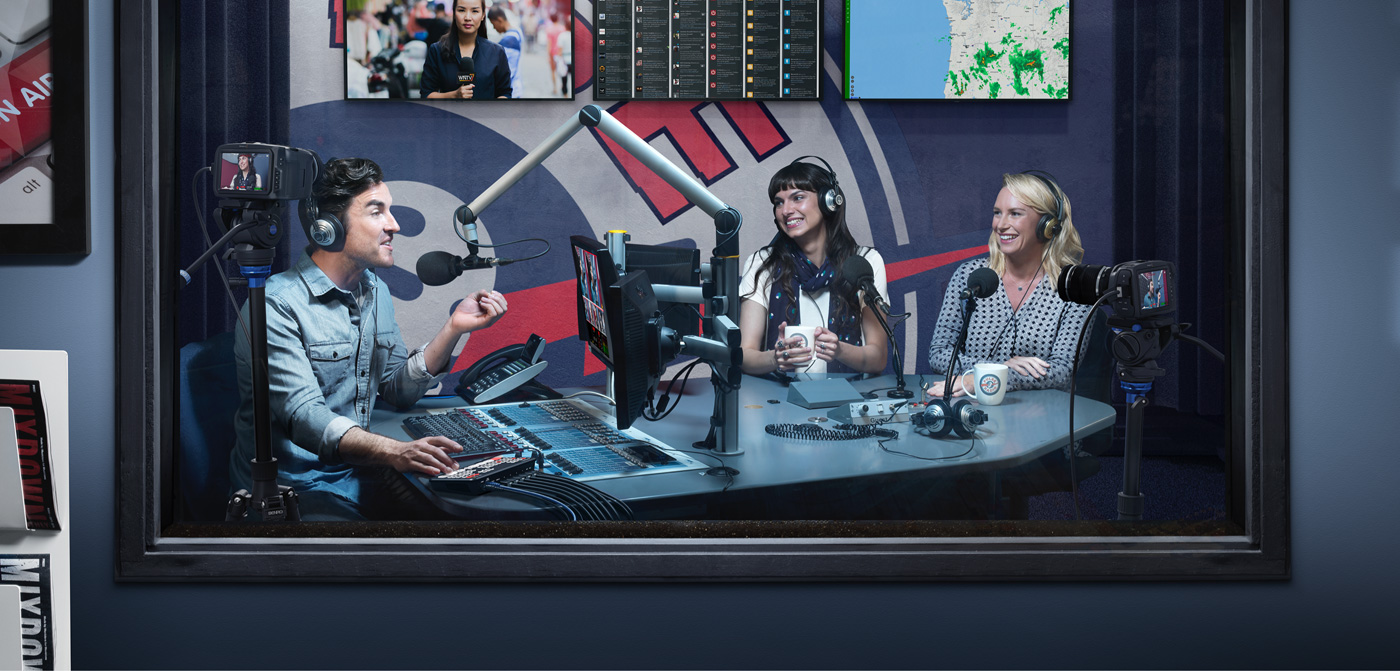 Host recording Live Stream with Atem Mini Pro