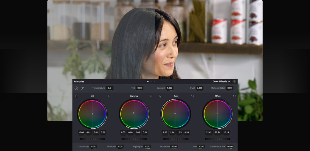 Add DaVinci Color Correction