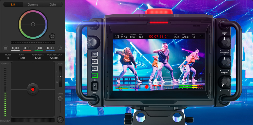 Remote Control Blackmagic Pocket Cinema Cameras