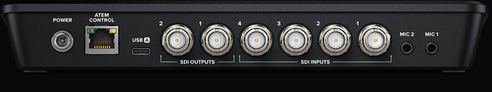 Broadcast Switcher Rear Inputs