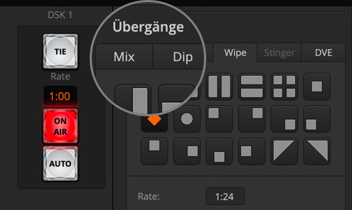 Transition Settings