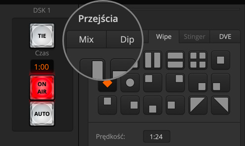 Transition Settings