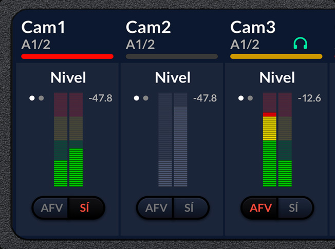 Audio Mixer LCD