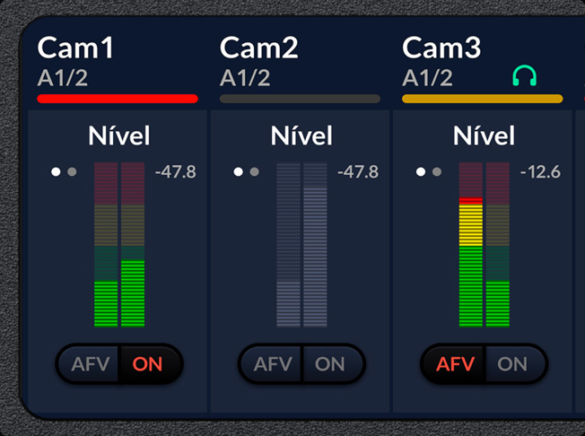 Audio Mixer LCD