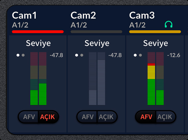 Audio Mixer LCD