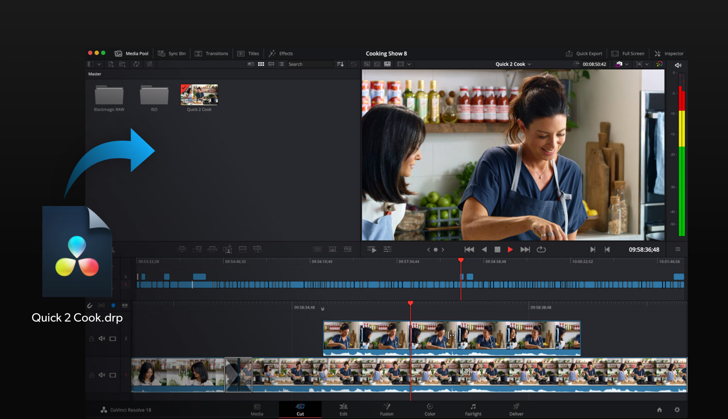 Timeline Studio ATEM Television Studio – Editing | Blackmagic Design