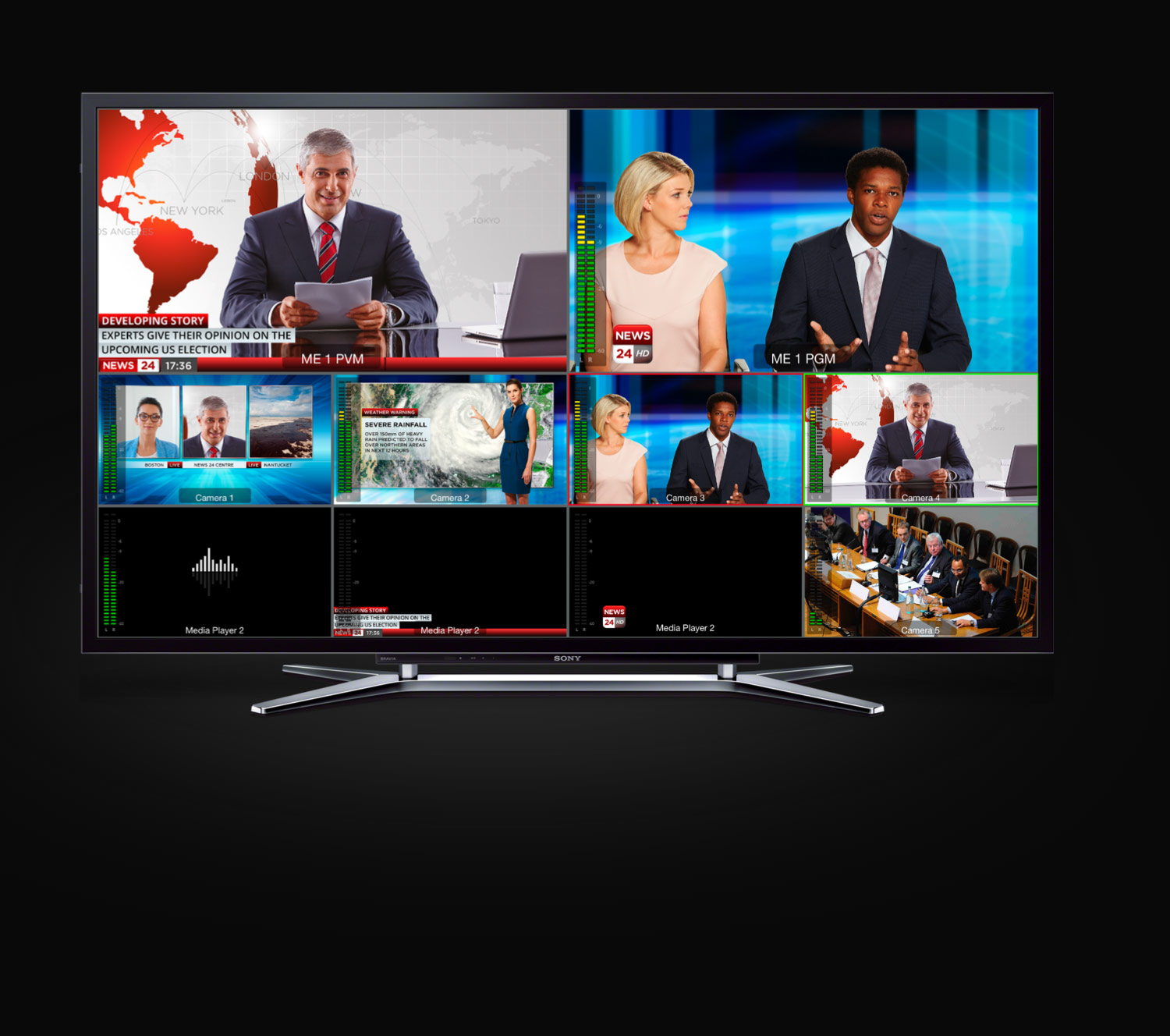Multiview ATEM Television Studio – Features | Blackmagic Design