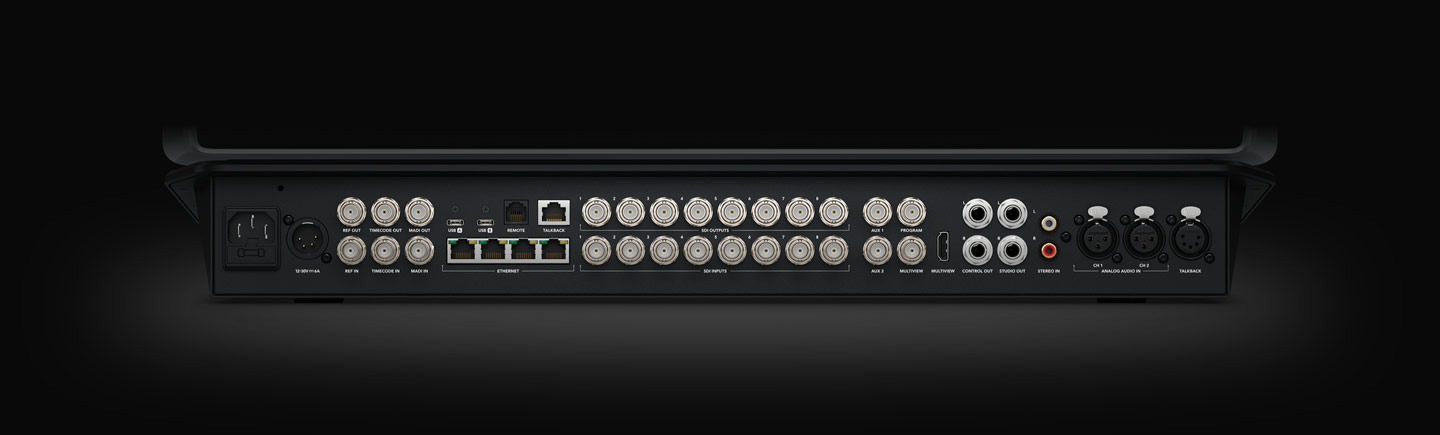 Blackmagic Design ATEM Microphone Converter - 4 XLR inputs to MADI