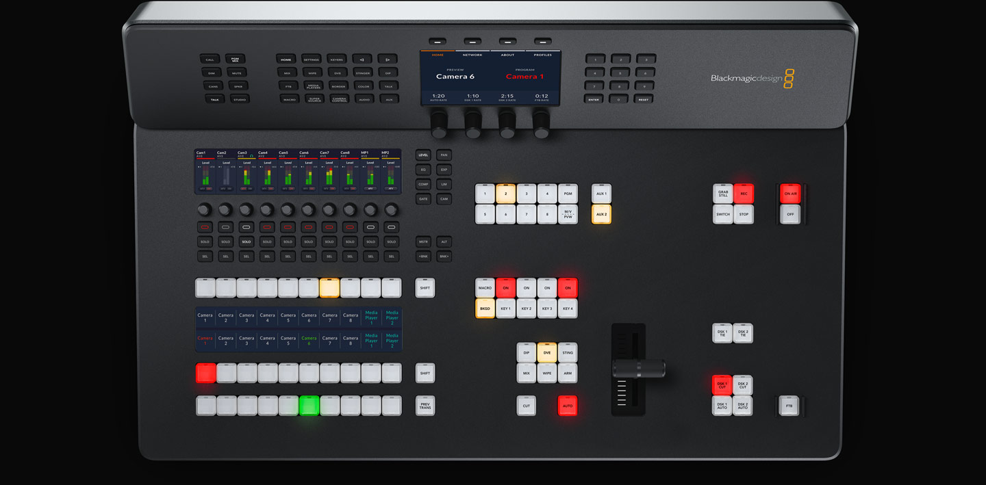 Review: Blackmagic Design Atem Television Studio Pro HD Production Switcher  - Church Production Magazine