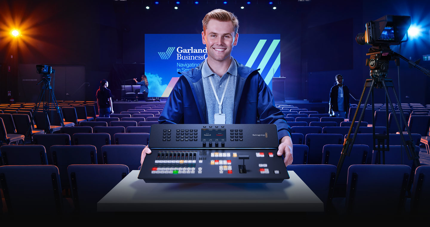 Blackmagic Design ATEM Television Studio 4K8 Live Production Switcher