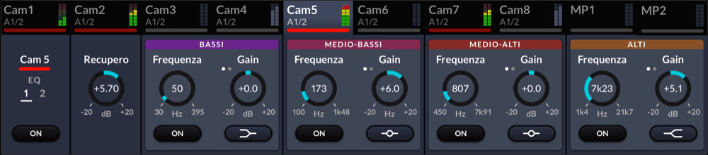 Audio EQ Control