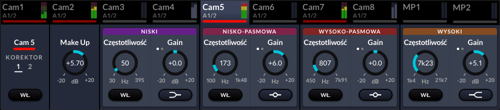 Audio EQ Control