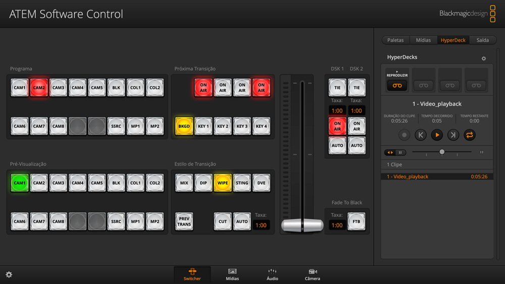 HyperDeck Control