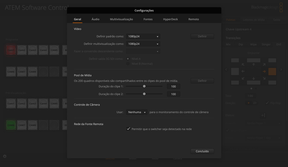 General Settings Page