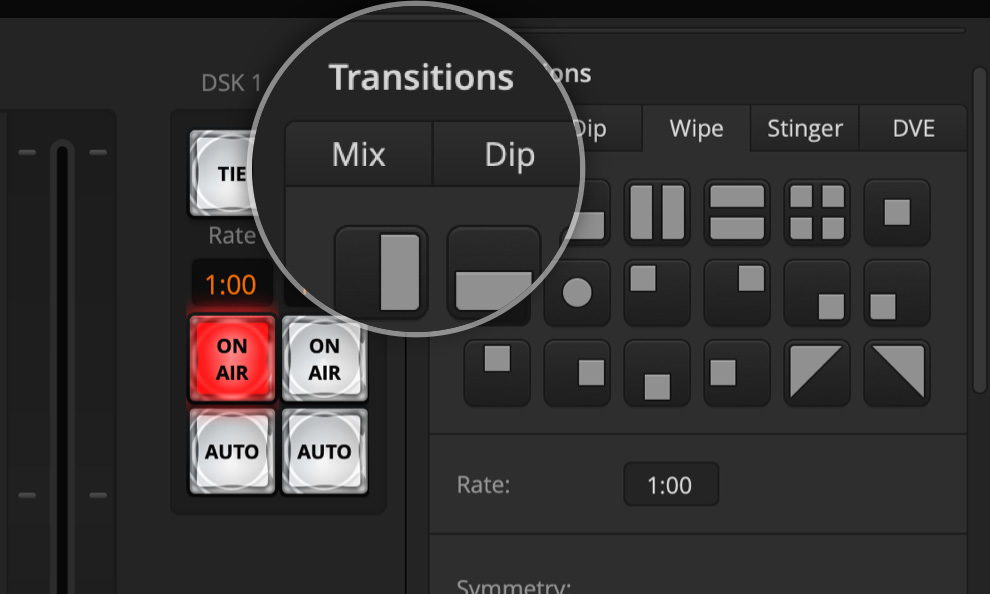 Transition Settings