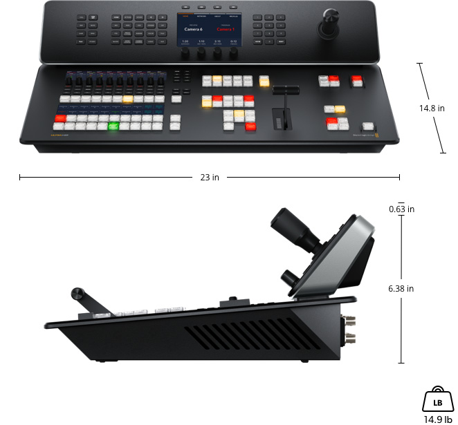 Blackmagic ATEM Television Studio Pro 4K - UHD Video mixer - Avacab