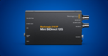 Blackmagic 2110 IP Mini BiDirect 12G