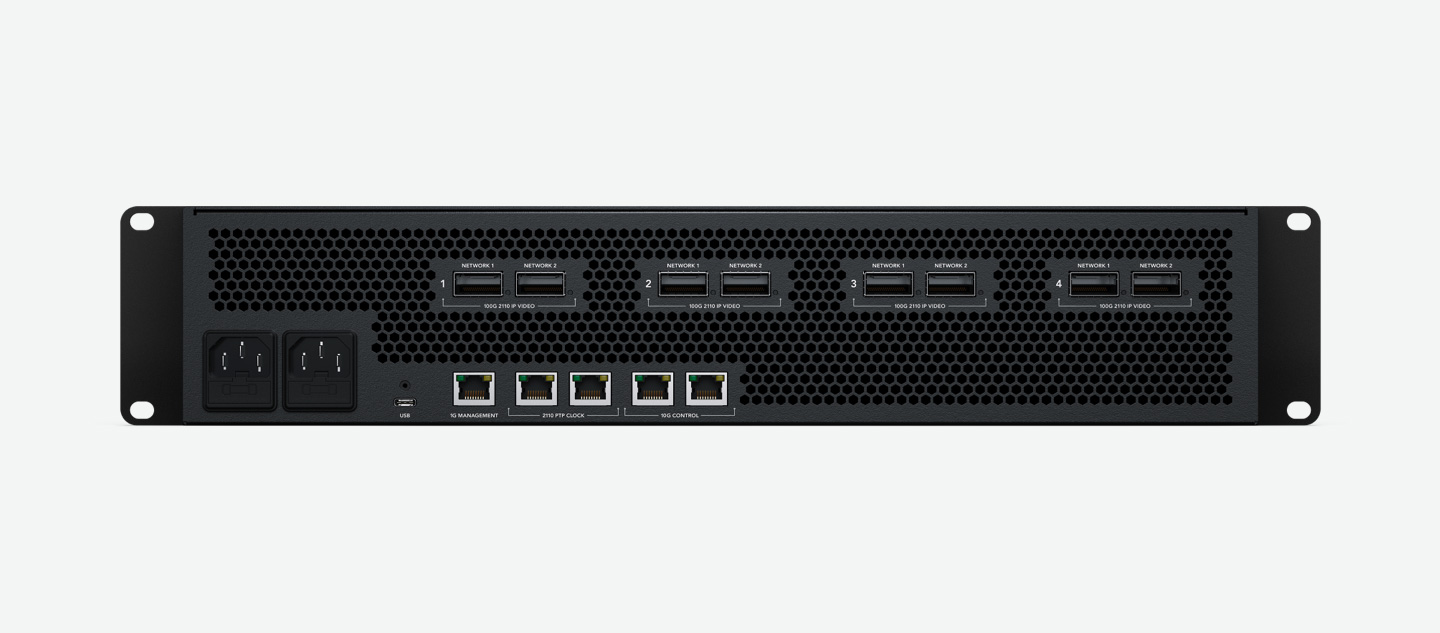 ATEM 4 M/E Constellation IP Rear