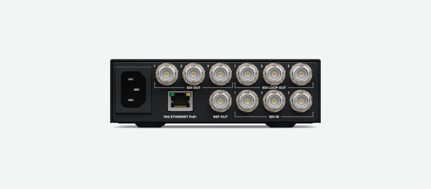 Blackmagic 2110 IP Mini BiDirect 12G