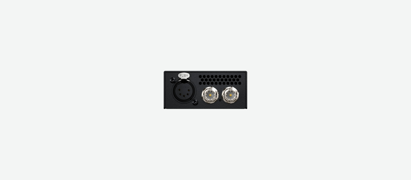 Blackmagic 2110 IP Mini BiDirect 12G SFP Right